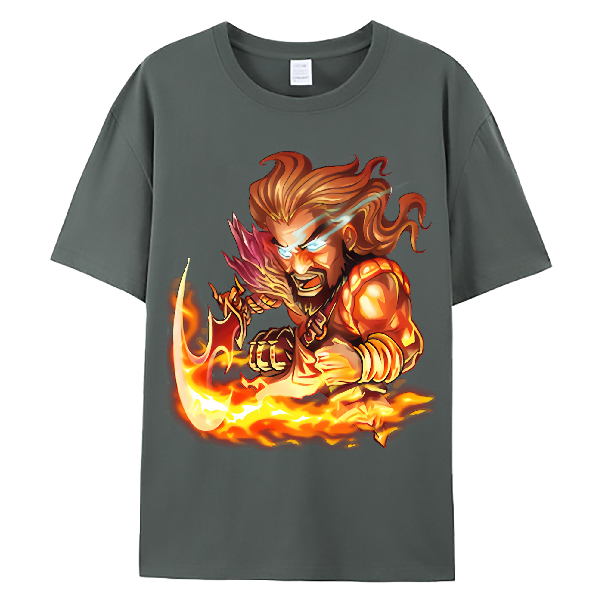 （画像用） リーグ・オブ・レジェンド League of Legends LOL 綿100％ メンズ半袖Tシャツ｜肌触りやわらか＆通気性